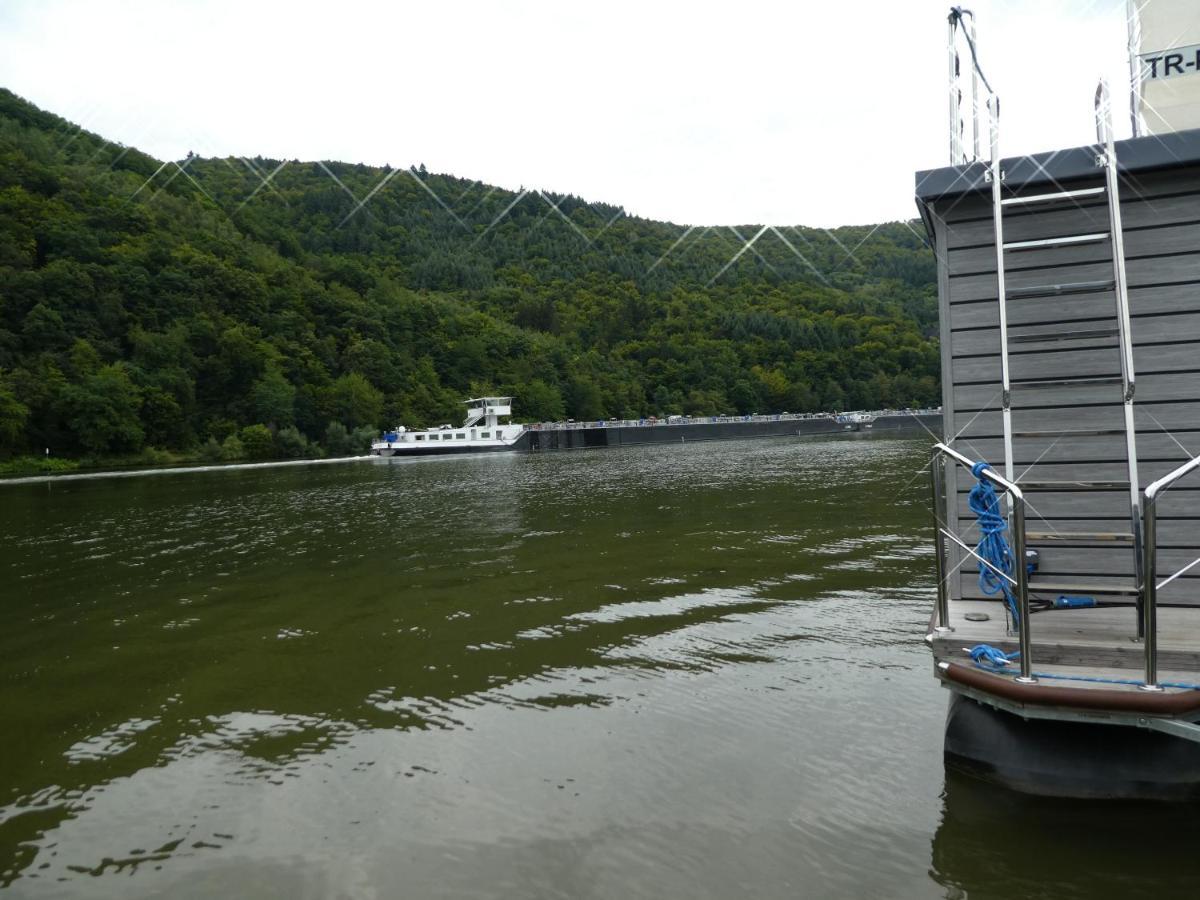 Hausboot Moselrose In Poelich Hotel Polich ภายนอก รูปภาพ