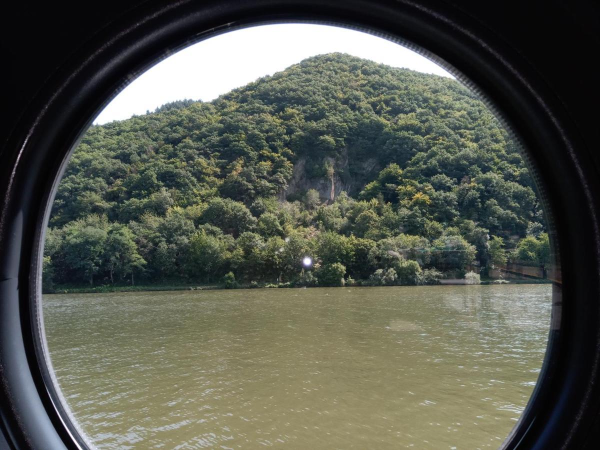 Hausboot Moselrose In Poelich Hotel Polich ภายนอก รูปภาพ