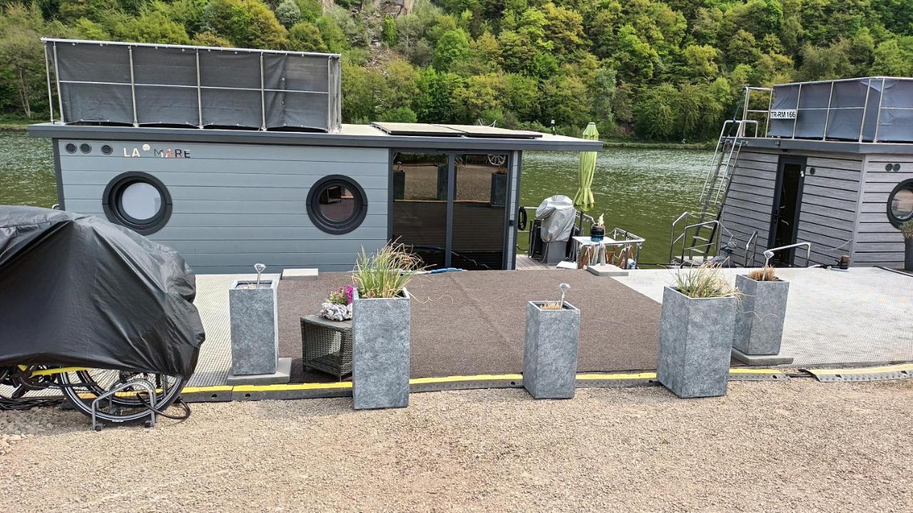 Hausboot Moselrose In Poelich Hotel Polich ภายนอก รูปภาพ